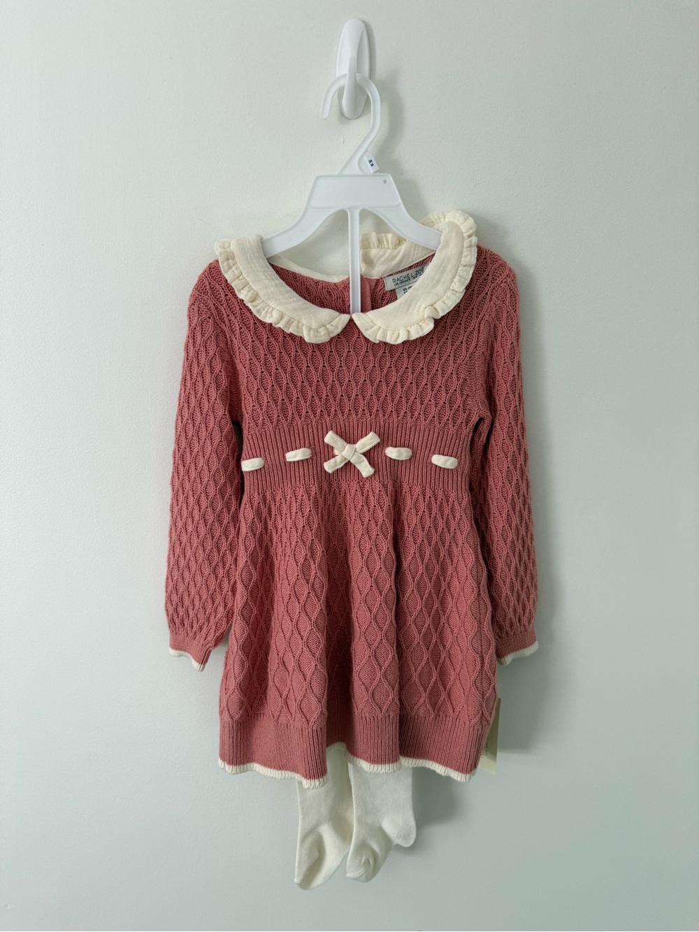 Rachel Zoe Knit Diamond-Pattern Dress